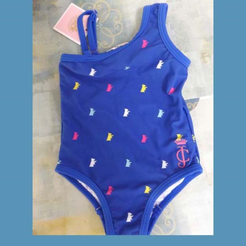 New Juicy Couture Scottie Dog  Swimsuit  3/6 month